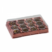 Candy Box 12 Cavidades 20x02un - ROSE GOLD