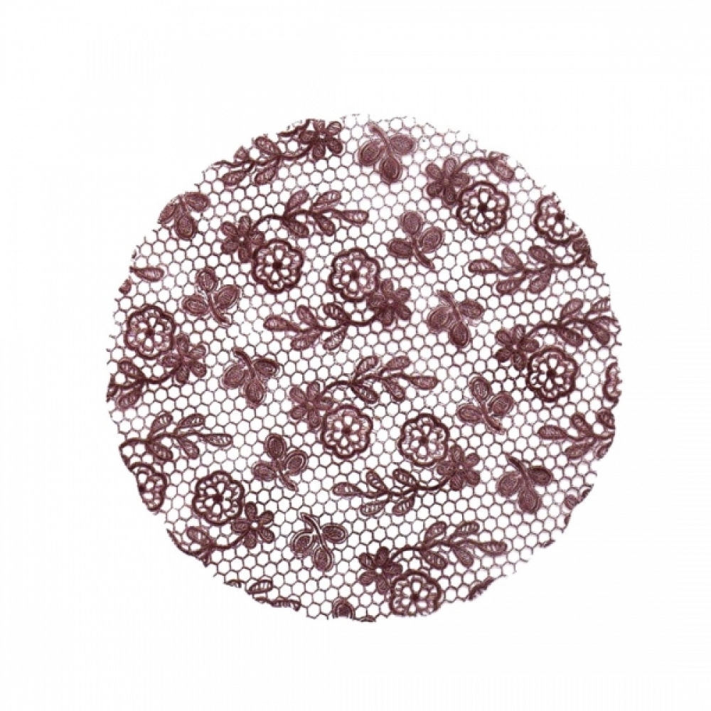 Fundo Rendado 07 25x100un - MARROM