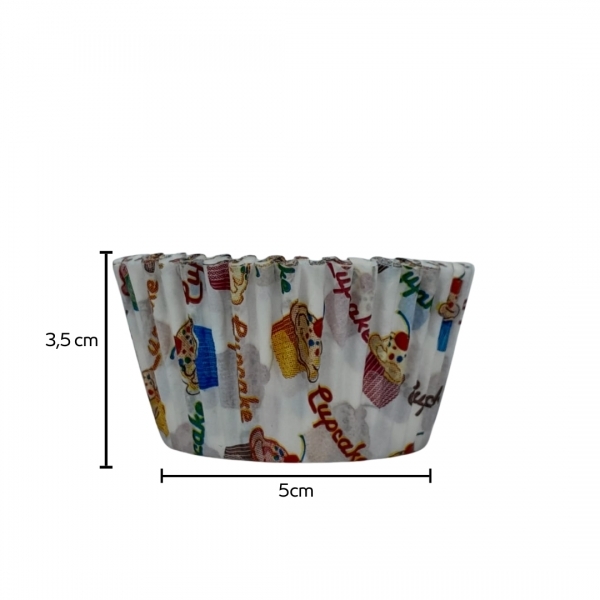 Forma para Cupcake 12x45un - BOLINHOS