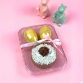 Bandeja 02 Ovos 50gr e Bolinho Cristal 20X05UN - Cristal