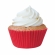Forma para Cupcake 24x45un - VERMELHO