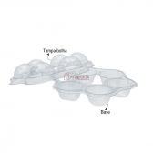 Flipball Guirlanda 06 Cavidades 24x05un - CRISTAL