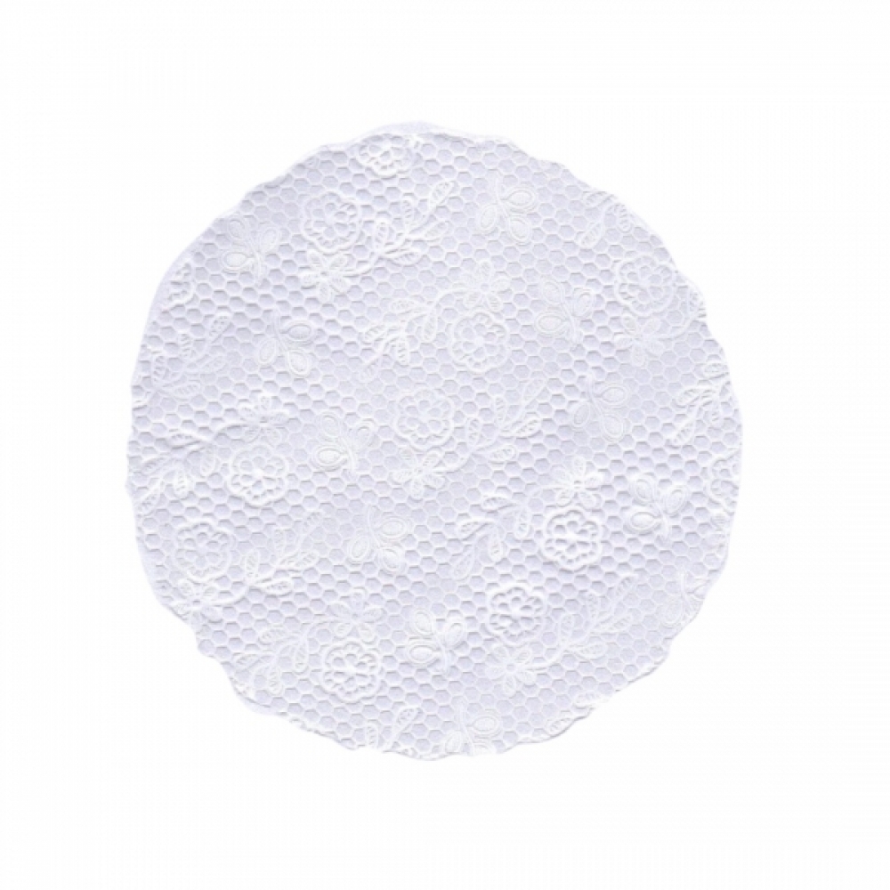 Fundo Rendado 07 25x100un - BRANCO