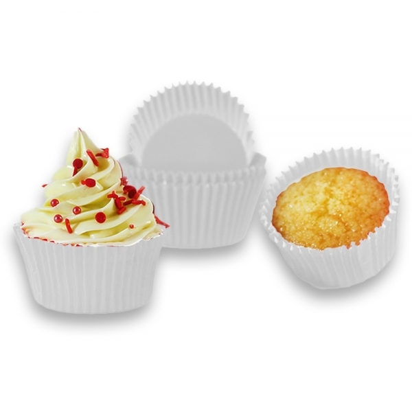 Forma para Cupcake 24x45un - BRANCO