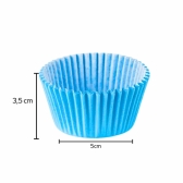 Forma para Cupcake 24x45un - AZUL CLARO