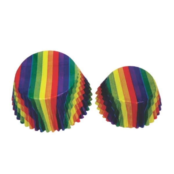 Forma para Cupcake 12x45un - ARCO IRIS