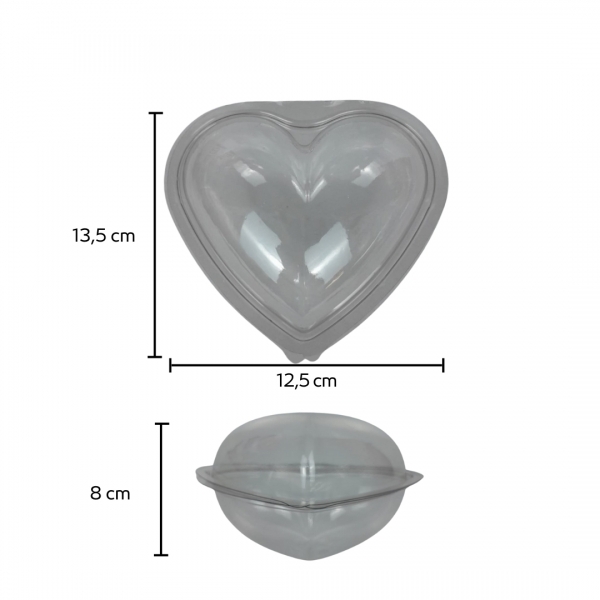 Blister Coração 500Gr 15x03un - CRISTAL