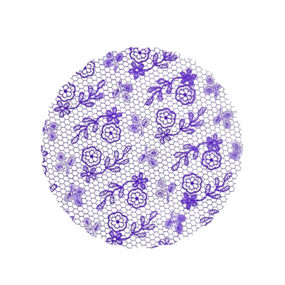 Fundo Rendado 09  25x100un - LILAS