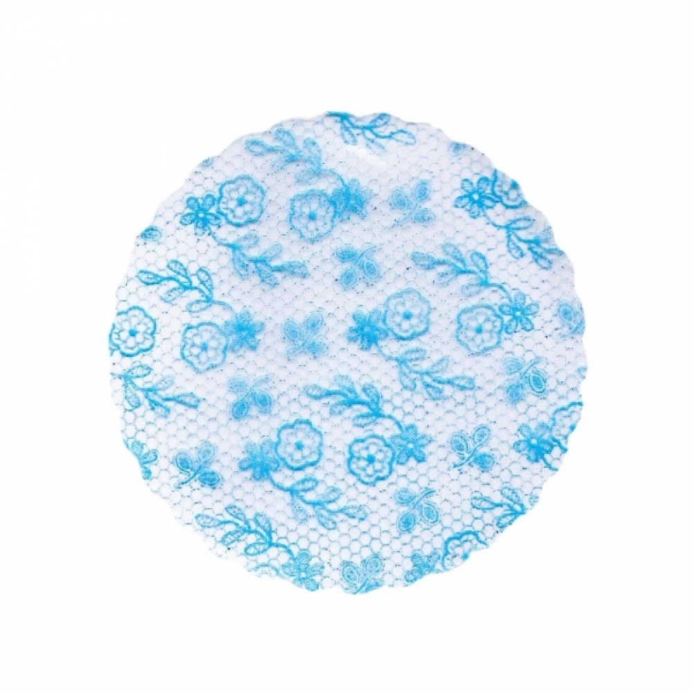 Fundo Rendado 07 25x100un - AZUL CLARO