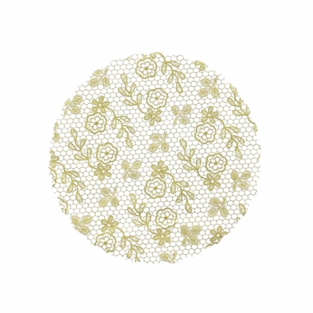 Fundo Rendado 07 25x100un - OURO