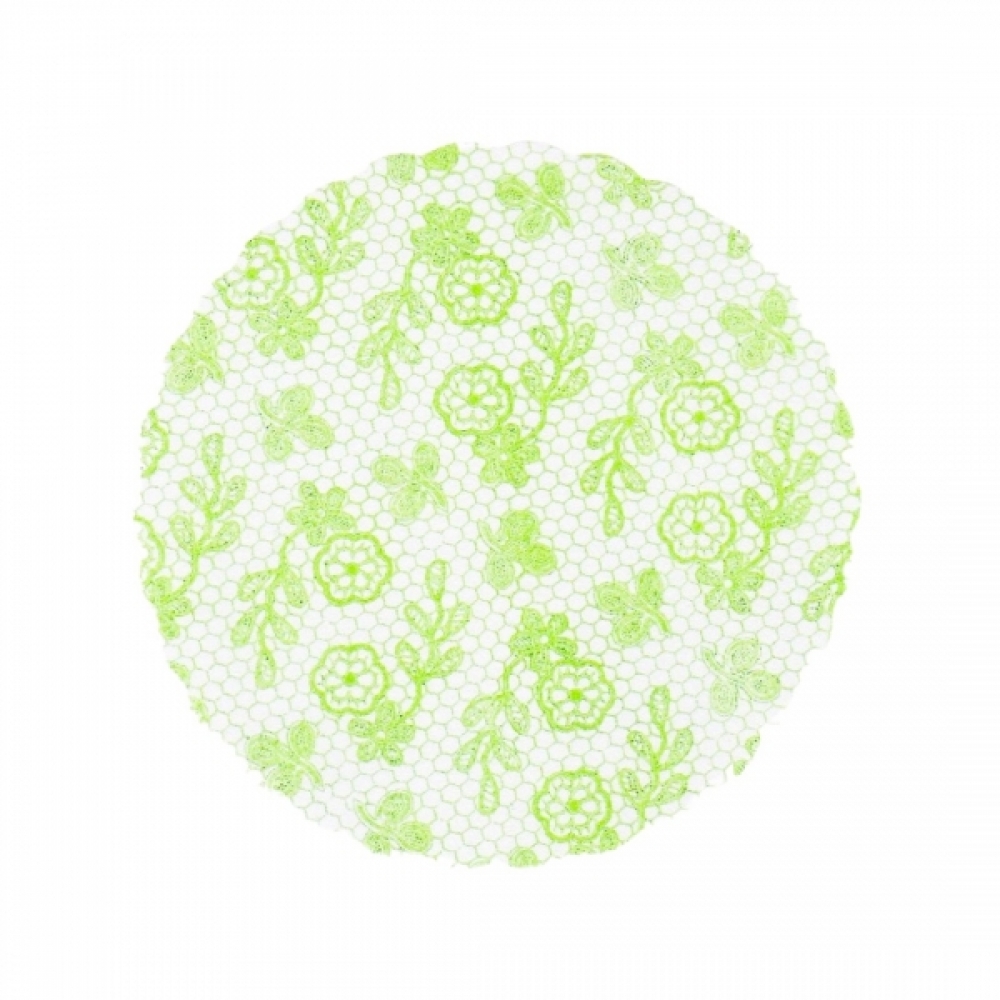 Fundo Rendado 09  25x100un - VERDE ESCURO