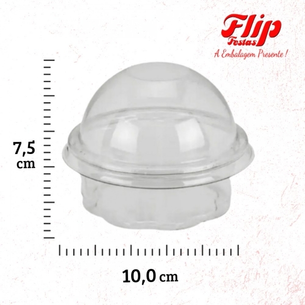 Pote Bolha 240ML 18x10un - CRISTAL