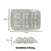 Flipball 06 Cavidades 36x05un - CRISTAL