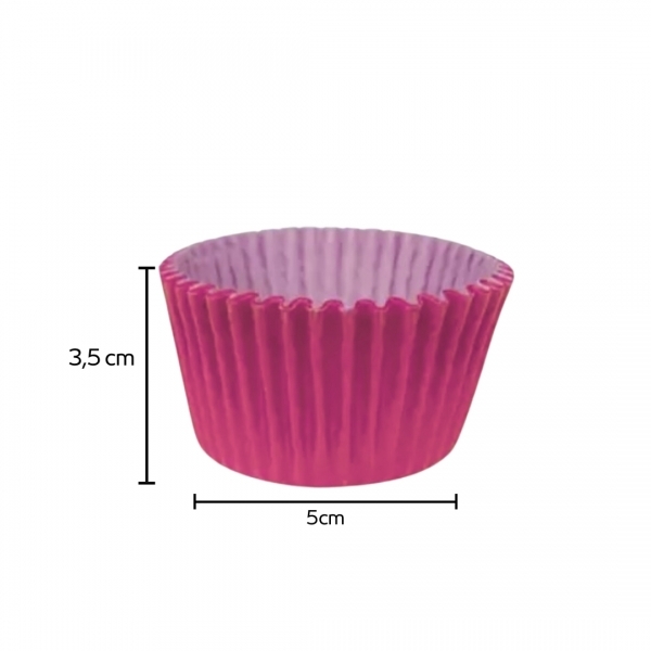 Forma para Cupcake 24x45un - PINK