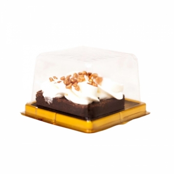 Mini Cake Box Quadrada 24x10un